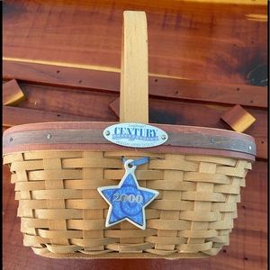 Signed Century 2000 Celebration Hostess Appreciation Longaberger Basket